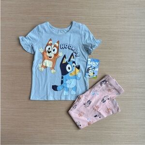 🆕 Girl's Bluey 2-Piece Matching Set